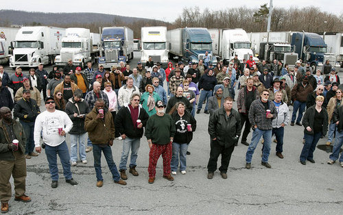 Picture It: Truckers Unite to Put Brakes on Runaway Fuel Costs