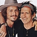 Johnny Depp with his Idol, Keith Richards! Great Photo Shoot!!