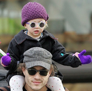 Matilda Ledger Can Remember Her Dad Heath