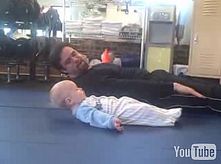 Baby Wants Rock-Hard Abs