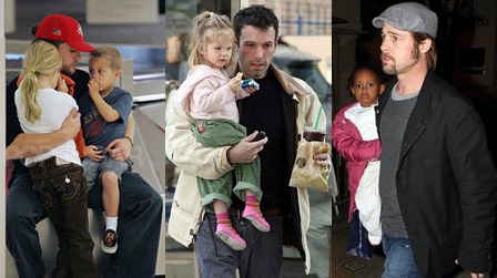 Cute Factor: Dads Carting Their Kids