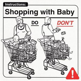 Shopping with Baby Shopping with Baby