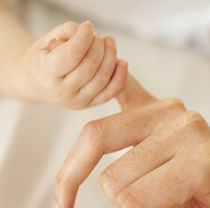 Fingers Make Good Pacifiers