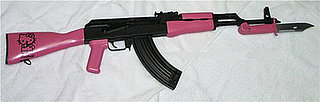 Painted Guns Look Like Toys