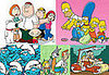 Cartoon Families
