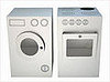 Cardboard Oven and Washing Machine