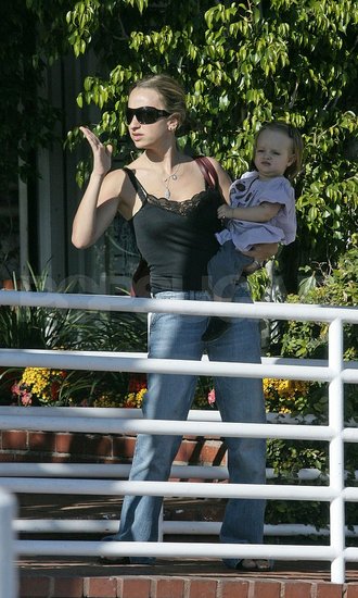 Wife of Tobey Maguire, designer Jennifer Meyer and daughter Ruby Sweetheart lunched and shopped with friends at Fred Segal. Wife of Tobey Maguire, designer Jennifer Meyer and daughter Ruby Sweetheart lunched and shopped with friends at Fred Segal.