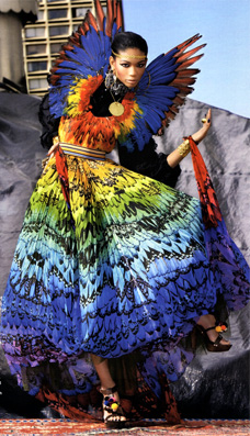 LUV OR HATE,CHANEL IMAN EDITORIAL FOR RUSSIAN VOGUE