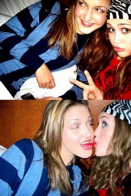 Miley Cyrus's Close Sleepover