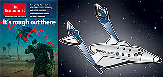 On the Newsstand: Virgin Voyage . . . in Space