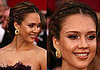 Jessica Alba at the Oscars: hair and makeup