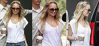 Nicole Richie Braided Hairstyle