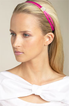 Pink Patent Leather Headband Pink Patent Leather Headband