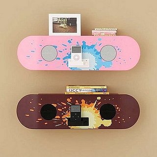 Pottery Barn Skateboard Speaker Shelf