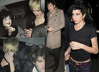Amy Winehouse, Mark Ronson, Kelly Osbourne and Kimberly Stewart Party At Bungalow 8