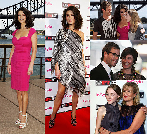 Catherine Zeta-Jones, Saoirse Ronan and Guy Pearce at Death Defying Acts Premiere in Sydney