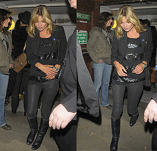 Celebrity Style: Kate Moss at The Kills gig