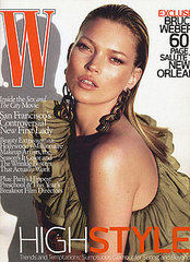 Fab Covers: Kate Moss on Cover of W Magazine Fab Covers: Kate Moss on Cover of W Magazine