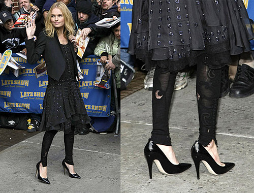 Kate Bosworth in Chloe on David Letterman