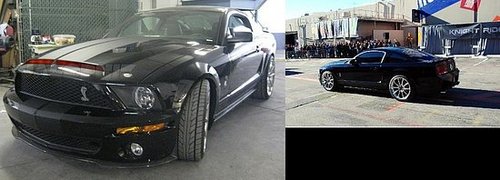 The new Knight Rider (KITT) vehicle 2008