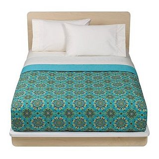 Steal of the Day: Turquoise Medallion Quilt