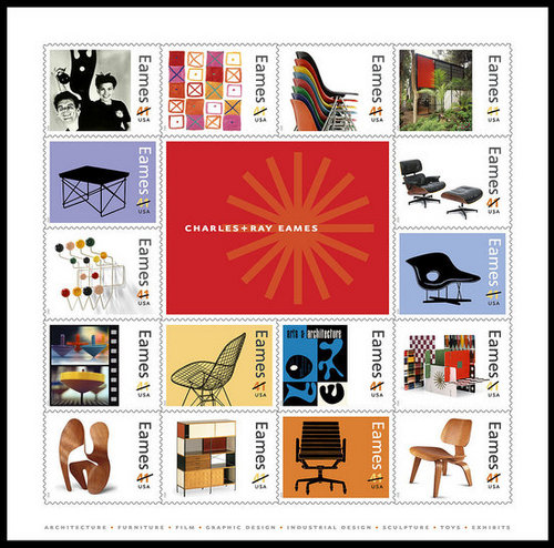 This Just In: USPS to Release Charles & Ray Eames Stamps