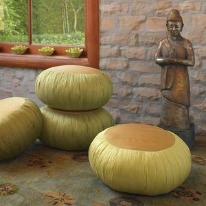 Steal of the Day: Silk Floor Pillows