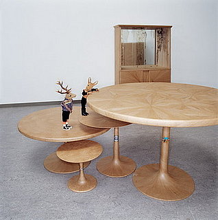 Cool Idea:  Renew a Table . . .With Tape