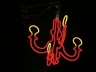 Found It! Neon Light Chandelier