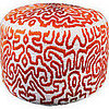 Crave Worthy: Vivre Round Ikat Ottoman