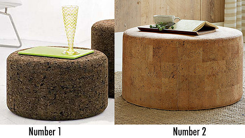 Less or More: Cork Ottoman