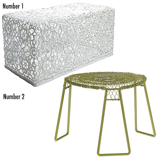 Less or More: Crochet Tables