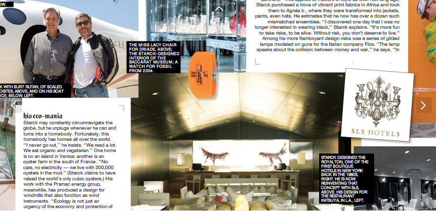 In the News: Meet Philippe Starck In the News: Meet Philippe Starck