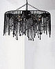 Crave Worthy:  Black Crystal Chandelier