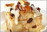 Cinnamon Raisin Bread Pudding with Vanilla Pudding Sauce Cinnamon Raisin Bread Pudding with Vanilla Pudding Sauce