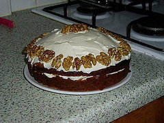 Low - Fat Moist Carrot Cake