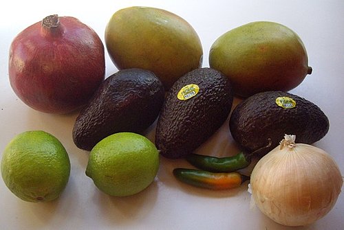 Pomegranate Mango Guacamole Pomegranate Mango Guacamole