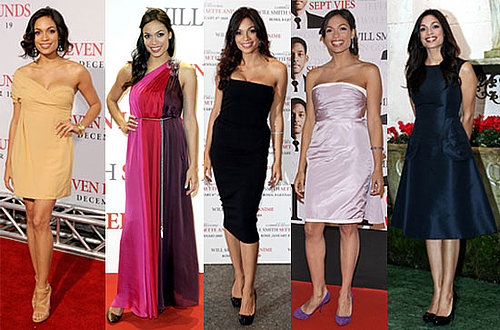 Which Rosario Dawson Seven Pounds Premiere Look Is Most Fab? 