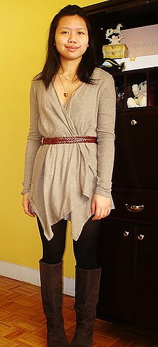 Look of the Day: Beige Hearts Brown 