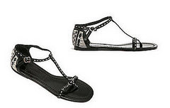 Fabworthy: Sigerson Morrison Weave T-Strap Sandal Fabworthy: Sigerson Morrison Weave T-Strap Sandal