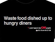 Would You Wear a CNN Headline on Your Shirt?