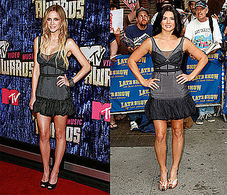 Who Wore It Better? BCBG Mini Corset Dress 