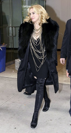 Guess Who Designed Madonna's Fabulously Gothic Outfit? Guess Who Designed Madonna's Fabulously Gothic Outfit?