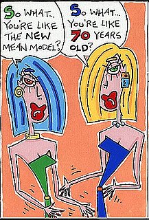 Simply Fab: Mean Model Comics 