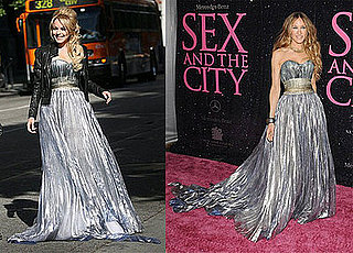 Who Wore It Better? Nina Ricci Metallic Gown 