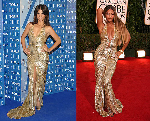 Who Wore It Better? Elie Saab Metallic Gown 