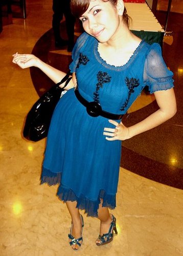 Look of the Day: Blueberry Pie 