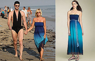 Found! Jenny McCarthy's Blue Ombre Maxi Dress