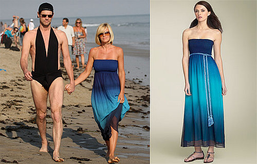 Found! Jenny McCarthy's Blue Ombre Maxi Dress