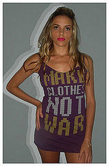 Simply Fab: Gold Saturn Peace Tanks 